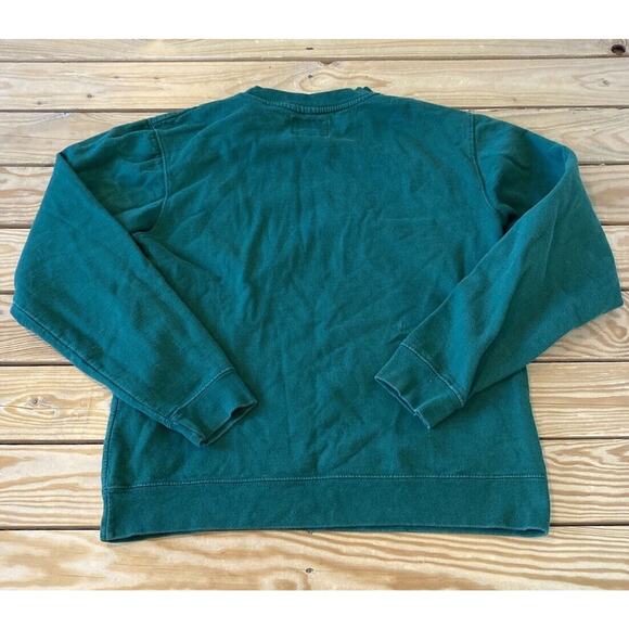 Quiet life Heavy Weight Crew Neck Sweatshirt Size Small Women’s Green Pullover - Picture 2 of 7